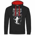 deinshirt Kapuzenpullover Herren Fresst meinen Feenstaub ihr Langweiler Mit Print Motiv Schwarz/Rot/Grau/Lila