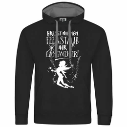 Kapuzenpullover Herren Kapuzenpullover Fresst meinen Feenstaub ihr Langweiler Mit Print Motiv, Grafik