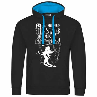 deinshirt Kapuzenpullover Herren Fresst meinen Feenstaub ihr Langweiler Mit Print Motiv Schwarz/Blau/Hellblau/Dunkelblau