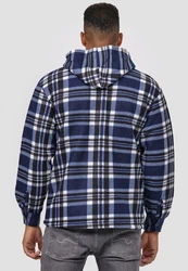Egomaxx Blouson Thermohemd Hoodie Jacke (2598) Blau/Schwarz (2598)
