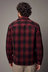 Next Hemdjacke Dunkelrot/Rot