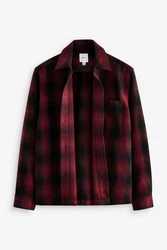 Next Hemdjacke Dunkelrot/Rot