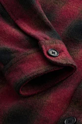 Next Hemdjacke Dunkelrot/Rot