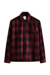 Next Hemdjacke Dunkelrot/Rot