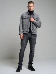 Big Star Skinny-fit-Jeans JEFFRAY Hellgrau/Grau/Dunkelgrau