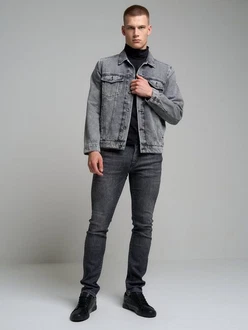 Big Star Skinny-fit-Jeans JEFFRAY Hellgrau/Grau/Dunkelgrau