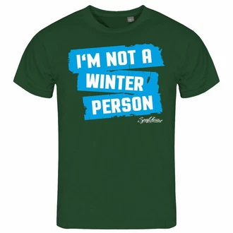 deinshirt Print-Shirt Herren T-Shirt Im not a winter person Funshirt 