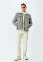 Plschjacke Slim Trucker