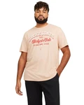 Jack & Jones Print-Shirt T-Shirt Gelb/Gold/Braun/Beige/Schwarz Jack & Jones Print-Shirt T-Shirt Gelb/Gold/Braun/Beige/Schwarz