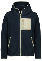 SUBLEVEL Fleecejacke mit Kapuze 