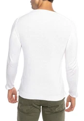 RedBridge Strickpullover Weiß/Creme/Dunkelblau