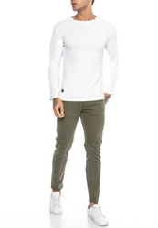 RedBridge Strickpullover Weiß/Creme/Dunkelblau