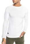 RedBridge Strickpullover Weiß/Creme/Dunkelblau