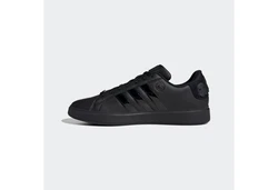 Adidas Sportswear Sneaker Design auf den Spuren des Superstar Schwarz/Dunkelblau/Blau