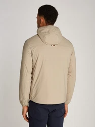Tommy Hilfiger Kurzjacke Tech Packable Hooded Jacket mit Logostickerei grn