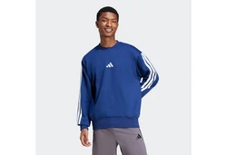 adidas Sportswear Sweatshirt 3S FL SWT Blau/Dunkelblau/Grau/Hellblau