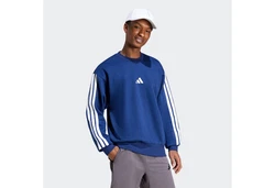 adidas Sportswear Sweatshirt 3S FL SWT Blau/Dunkelblau/Grau/Hellblau