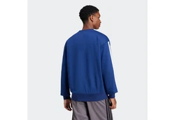 adidas Sportswear Sweatshirt 3S FL SWT Blau/Dunkelblau/Grau/Hellblau
