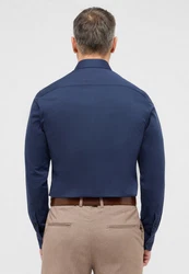 Eterna Langarmhemd SLIM FIT Dunkelblau