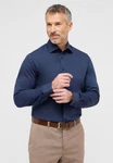 Eterna Langarmhemd SLIM FIT Dunkelblau