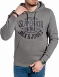 JACK & JONES Herren Hoodie mit Kapuze mit Logo Grau/Dunkelgrün/Braun/Dunkelgrau/Silber/Hellgrau JACK & JONES Herren Hoodie mit Kapuze mit Logo Grau/Dunkelgrün/Braun/Dunkelgrau/Silber/Hellgrau