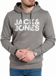 JACK & JONES Herren Hoodie mit Kapuze mit Logo Grau/Dunkelgrau/Dunkelgrün/Hellblau/Khaki/Schwarz JACK & JONES Herren Hoodie mit Kapuze mit Logo Grau/Dunkelgrau/Dunkelgrün/Hellblau/Khaki/Schwarz