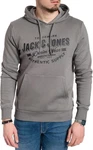 JACK & JONES Herren Hoodie mit Kapuze mit Logo Grau/Khaki/Braun/Dunkelgrau JACK & JONES Herren Hoodie mit Kapuze mit Logo Grau/Khaki/Braun/Dunkelgrau