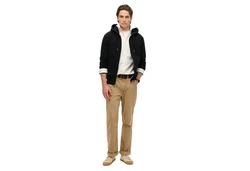 Superdry Sweatjacke Essential Logo Zip Hoodie Schwarz/Hellblau/Khaki/Weiß