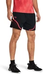 Under Armour Shorts UA VANISH WOVEN GRPH STS schwarz/weiß