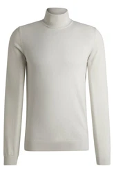 HUGO Pullover San Thomas Khaki/Grau/Braun/Beige