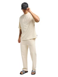 CARLO COLUCCI T-Shirt Donevski Beige/Khaki