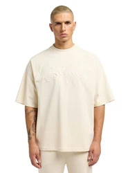 CARLO COLUCCI T-Shirt Donevski Beige/Khaki