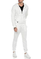RedBridge Jeanshemd Jogginganzug Sweat Suit Set Sweatjacke Hose 