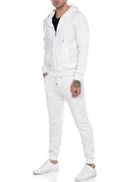 Jeanshemd Red Bridge Herren Jogginganzug Sweat Suit Set Sweatjacke Hose