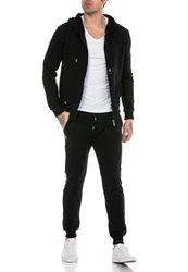 RedBridge Jeanshemd Jogginganzug Sweat Suit Set Sweatjacke Hose 