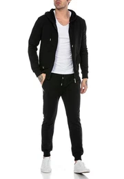 Jeanshemd Red Bridge Herren Jogginganzug Sweat Suit Set Sweatjacke Hose