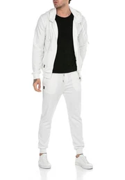 Jeanshemd Red Bridge Herren Jogginganzug Sweat Suit Set Sweatjacke Hose