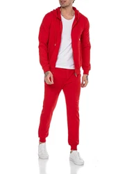 RedBridge Jeanshemd Jogginganzug Sweat Suit Set Sweatjacke Hose 