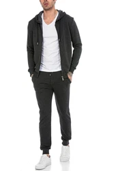 RedBridge Jeanshemd Jogginganzug Sweat Suit Set Sweatjacke Hose 