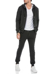 Jeanshemd Red Bridge Herren Jogginganzug Sweat Suit Set Sweatjacke Hose