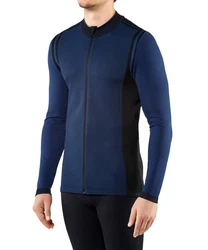 FALKE Funktionsjacke Carter Dunkelblau/Hellblau/Blau