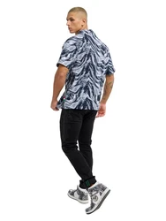 CARLO COLUCCI T-Shirt Dorn Blau/Dunkelblau/Grau/Rot