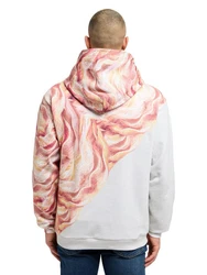 CARLO COLUCCI Hoodie Draicchio Rosa/Orange/Rot