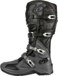 ONEAL RMX Pro Motocross Stiefel Schwarz/Grau/Dunkelgrau