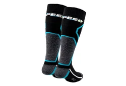 Rossignol Skisocken Speed Comfort Hellblau/Grau/Blau/Grün