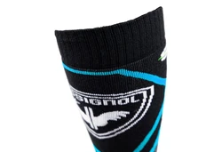 Rossignol Skisocken Speed Comfort Hellblau/Grau/Blau/Grün