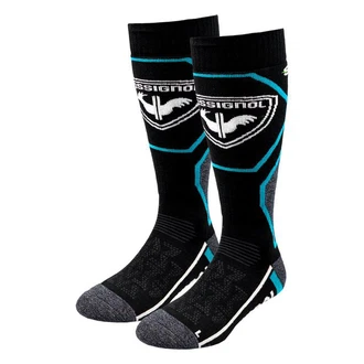 Rossignol Skisocken Speed Comfort Hellblau/Grau/Blau/Grün Rossignol Skisocken Speed Comfort Hellblau/Grau/Blau/Grün