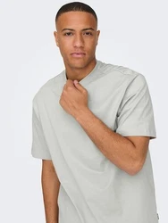 ONLY & SONS T-Shirt ONSFred (1-tlg) Khaki/Grau/Hellgrau/Beige/Hellgrün