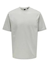 ONLY & SONS T-Shirt ONSFred (1-tlg) Khaki/Grau/Hellgrau/Beige/Hellgrün