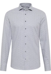Eterna Langarmhemd SLIM FIT NON IRON Grau